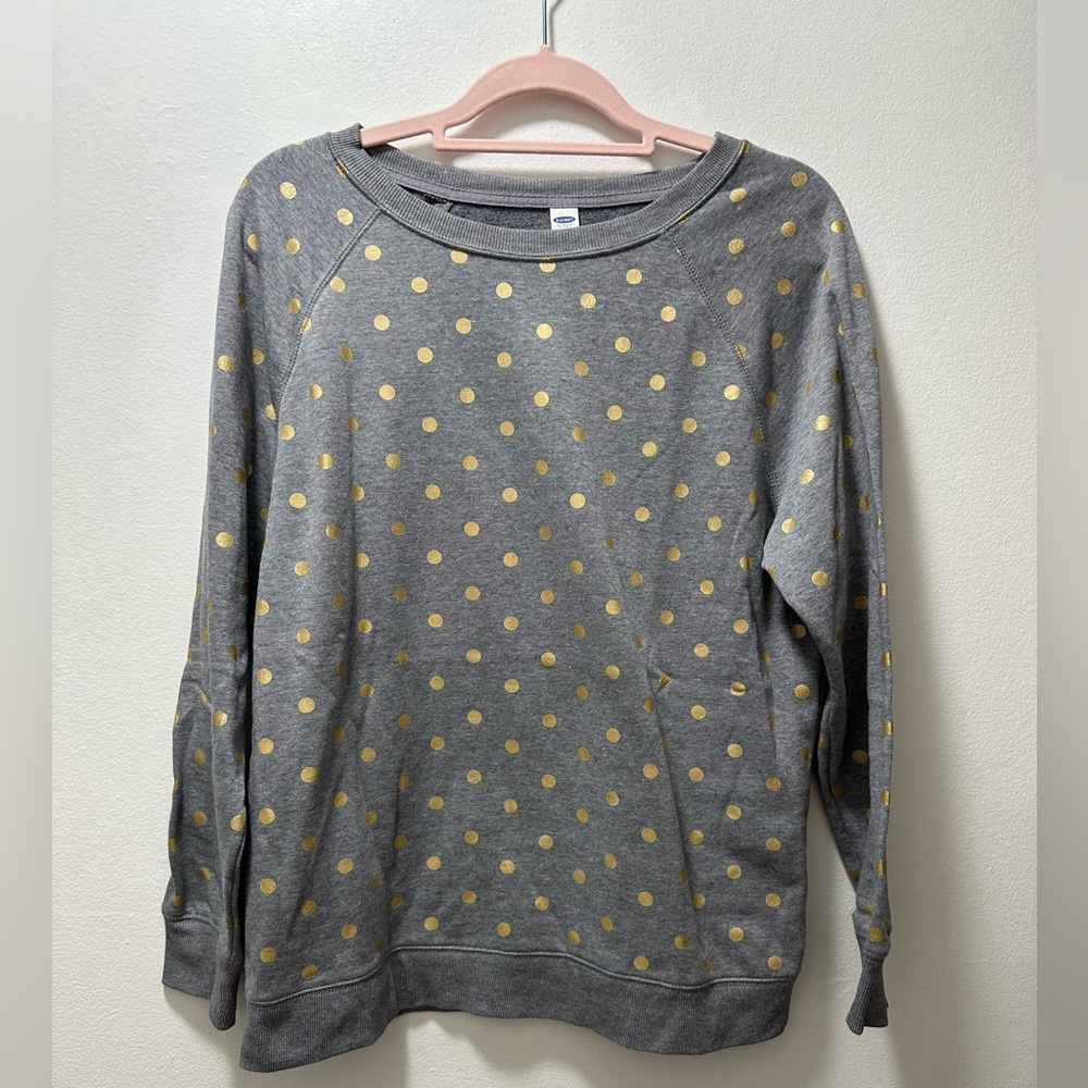 Old Navy Polka Dot Crewneck